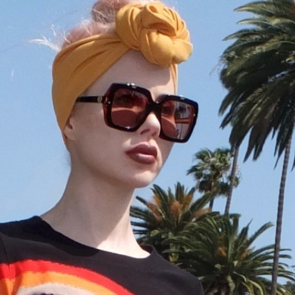 GUCCI Fashion Collection GG0088S GG/0088/S Square Flip Up Retro Sunglasses main image 11